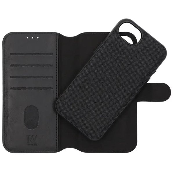 Rvelon iPhone 16e/17e Fodral Magnetiskt Avtagbart Skal Svart