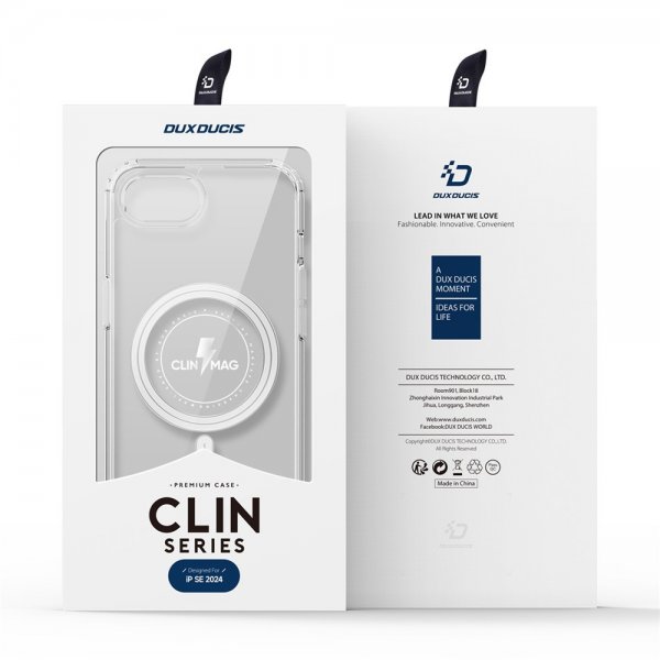Dux Ducis iPhone 16e/17e Skal Clin Series MagSafe Transparent