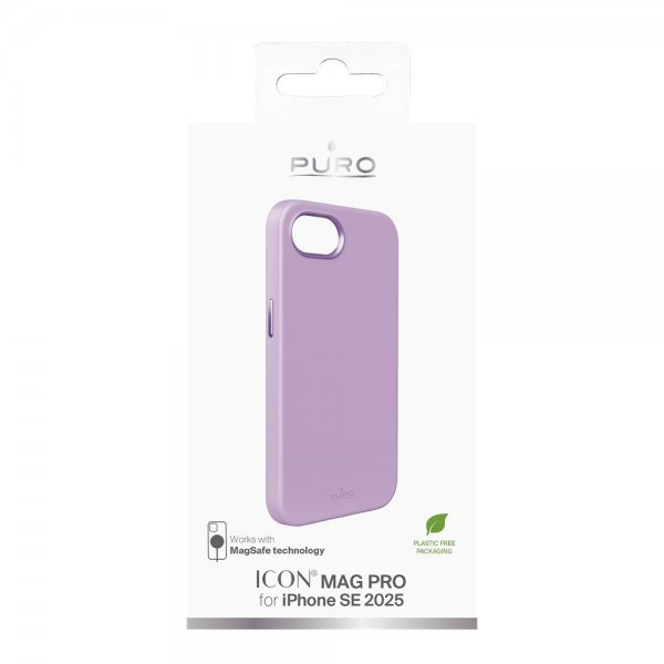 Puro iPhone 16e/17e Skal ICON Mag Pro Rosa