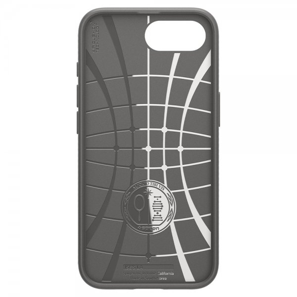 Spigen iPhone 16e/17e Skal Liquid Air Marble Gray