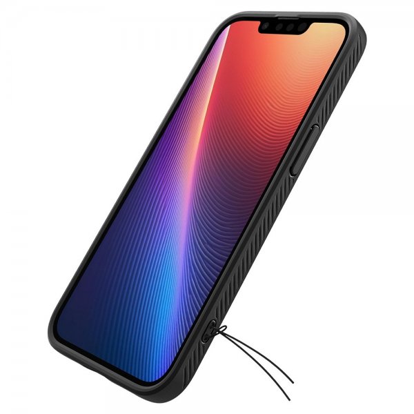 Spigen iPhone 16e/17e Skal Liquid Air Matte Black