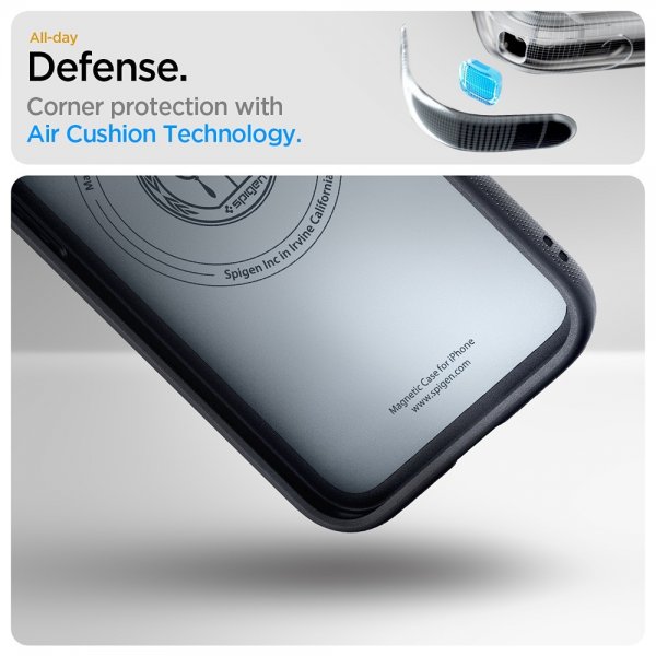 Spigen iPhone 16e/17e Skal Nano Pop MagFit Black Sesame