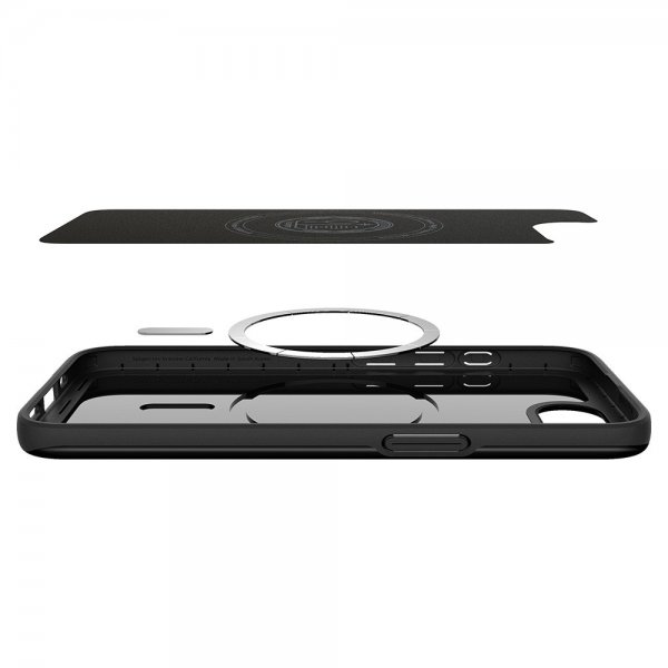 Spigen iPhone 16e/17e Skal Thin Fit MagFit Svart