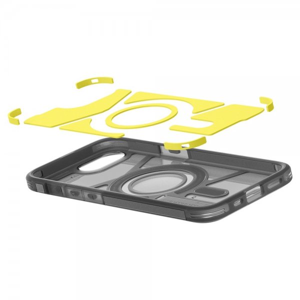 Spigen iPhone 16e/17e Skal Tough Armor MagFit Frost Black