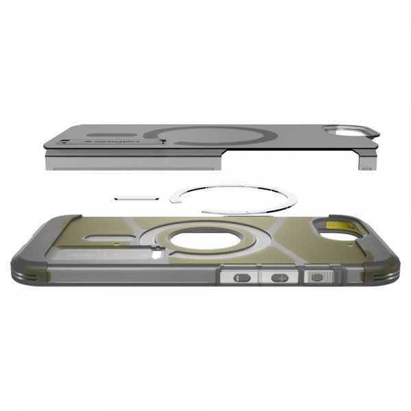 Spigen iPhone 16e/17e Skal Tough Armor MagFit Frost Black