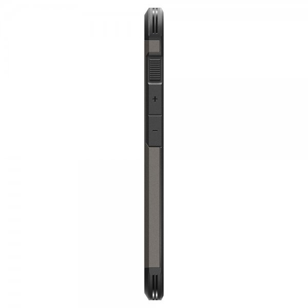 Spigen iPhone 16e/17e Skal Tough Armor MagFit Gunmetal
