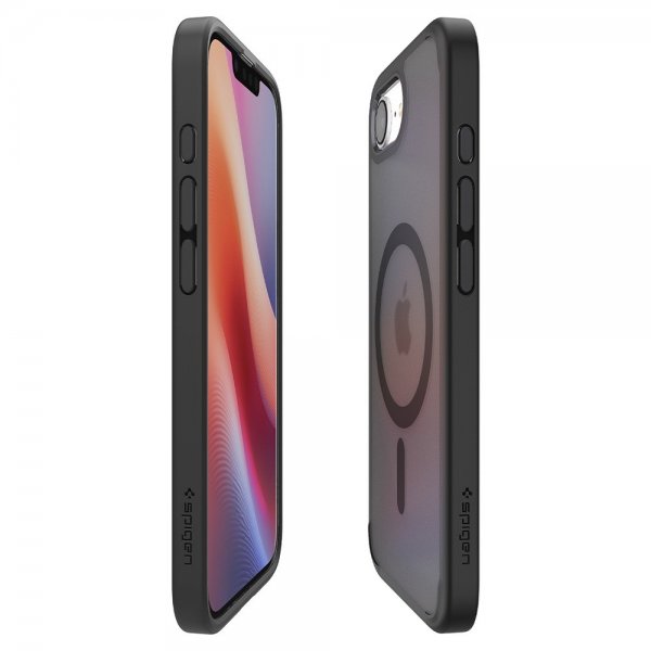 Spigen iPhone 16e/17e Skal Ultra Hybrid MagFit Frost Black
