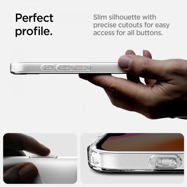 Spigen iPhone 16e/17e Skal Ultra Hybrid MagFit Frost White
