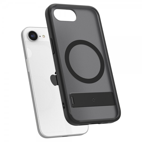 Spigen iPhone 16e/17e Skal Ultra Hybrid S MagFit Frost Black