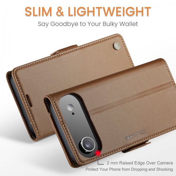 CaseMe iPhone Air Fodral 023 Series Brun