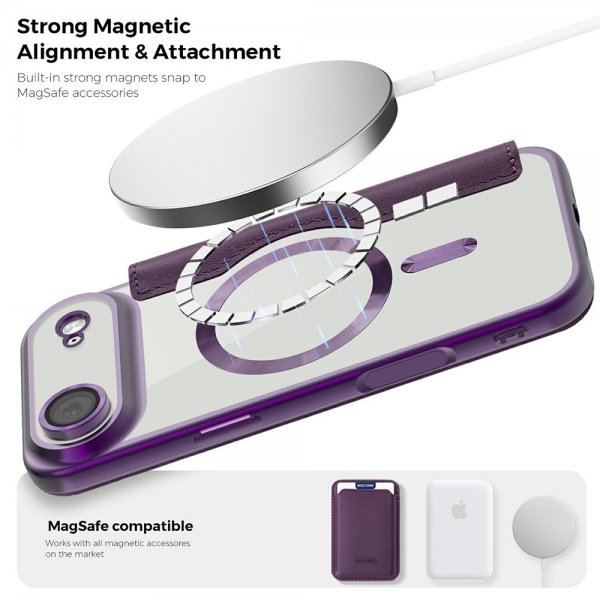 iPhone Air Fodral MagSafe Lila