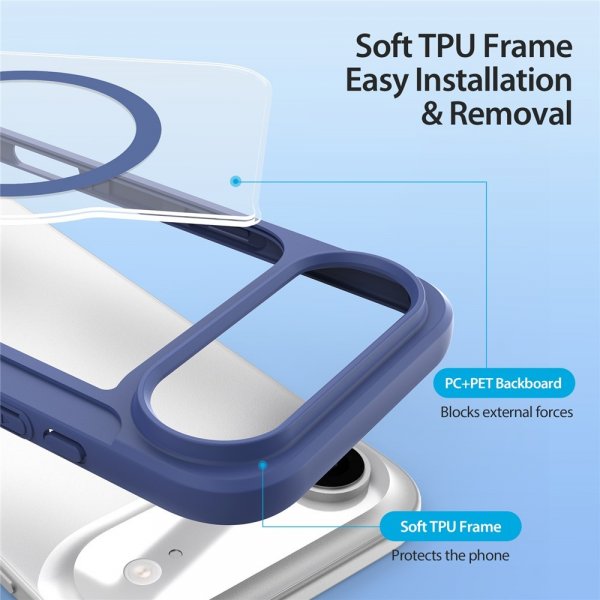 Dux Ducis iPhone Air Fodral Skin X Pro Series MagSafe Blå