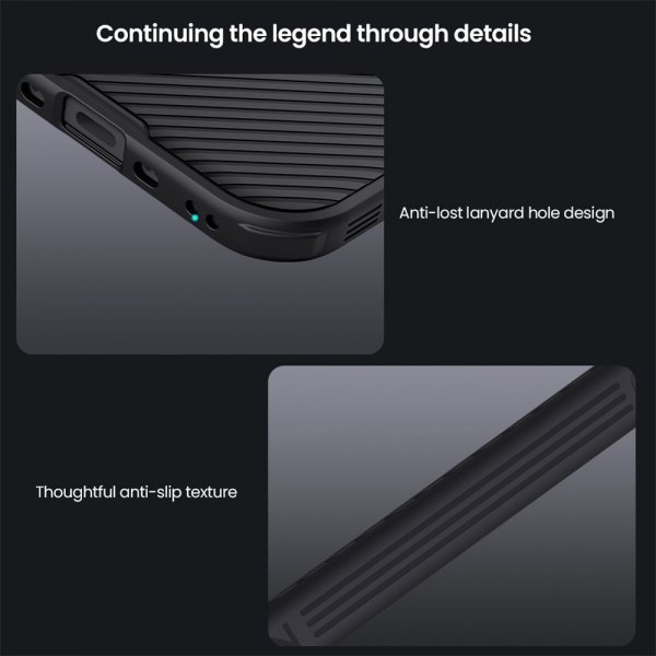 Nillkin iPhone Air Skal CamShield Pro MagSafe Svart