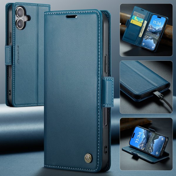 CaseMe iPhone 17 Fodral 023 Series Blå