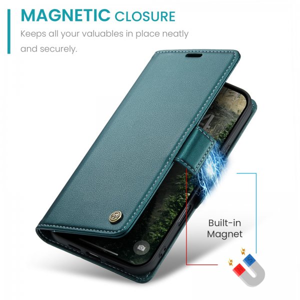 CaseMe iPhone 17 Fodral 023 Series Grön