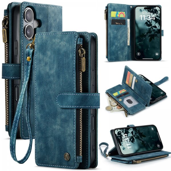 CaseMe iPhone 17 Fodral C30 Series Blå