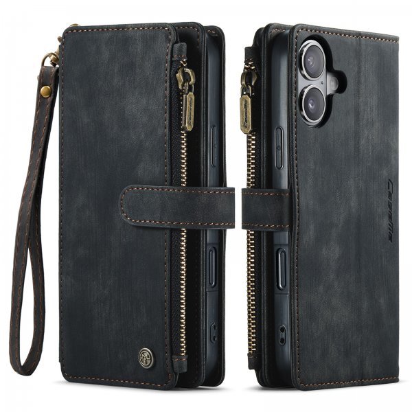 CaseMe iPhone 17 Fodral C30 Series Svart
