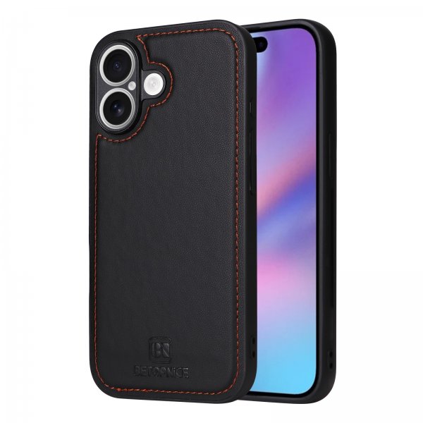 Betopnice iPhone 17 Fodral med Löstagbart Skal 005 Svart