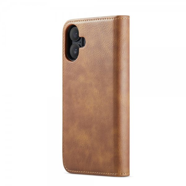 Dg.Ming iPhone 17 Fodral med Löstagbart Skal Brun