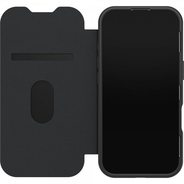 Otterbox iPhone 17 Fodral React Folio MagSafe Black Crystal