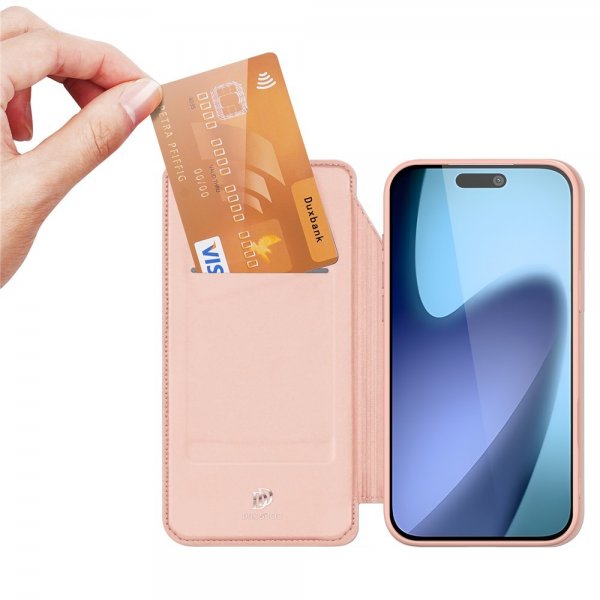 Dux Ducis iPhone 17 Fodral Skin Pro Series Rosa
