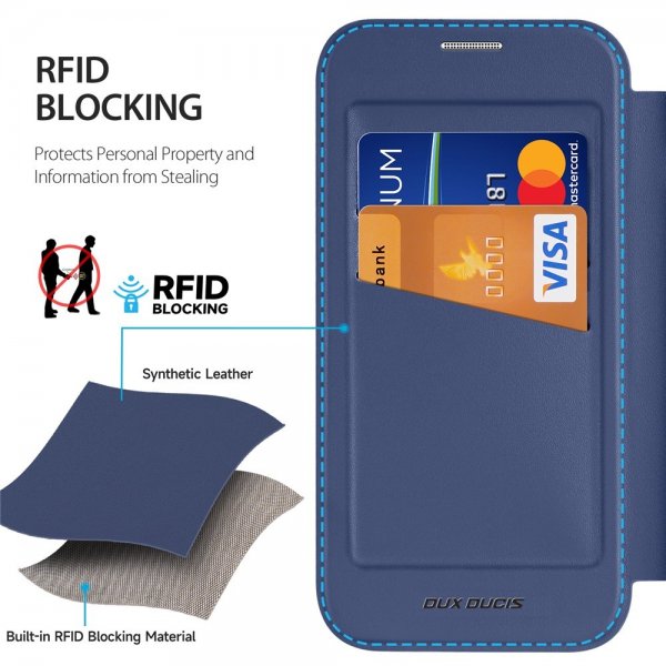 Dux Ducis iPhone 17 Fodral Skin X Pro Series MagSafe Blå