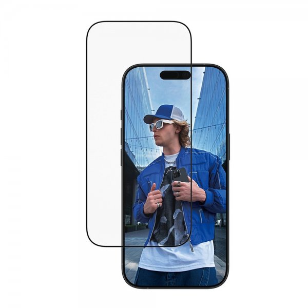 PanzerGlass iPhone 17/iPhone 16 Pro Skärmskydd Ultra-Wide Fit EasyAligner