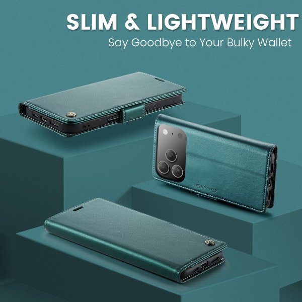 CaseMe iPhone 17 Pro Fodral 023 Series Grön