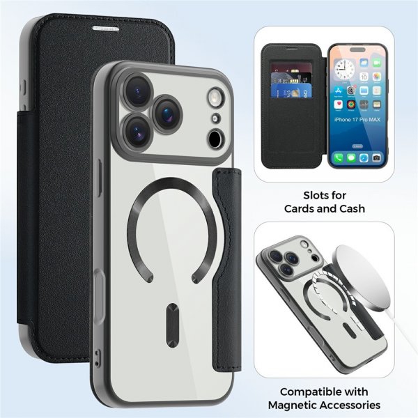iPhone 17 Pro Fodral MagSafe Svart