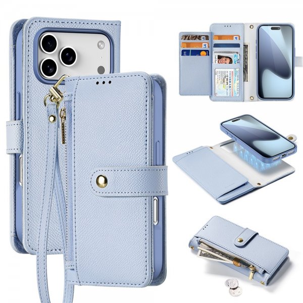 Dux Ducis iPhone 17 Pro Max Fodral 2-i-1 Lawa Series MagSafe Blå