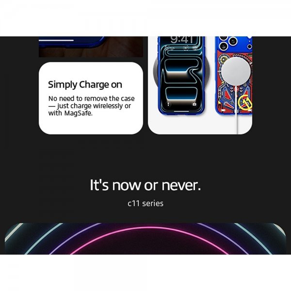 Spigen iPhone 17 Pro Max Skal C11 MagFit Arcade