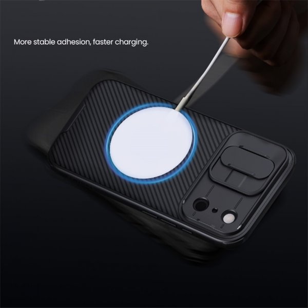 Nillkin iPhone 17 Pro Max Skal CamShield Pro MagSafe Svart