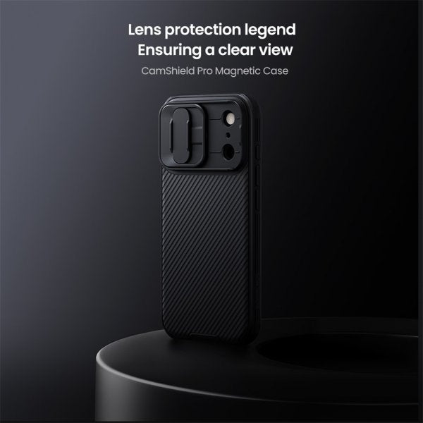 Nillkin iPhone 17 Pro Max Skal CamShield Pro MagSafe Svart