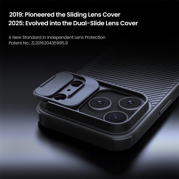 Nillkin iPhone 17 Pro Max Skal CamShield Pro MagSafe Svart