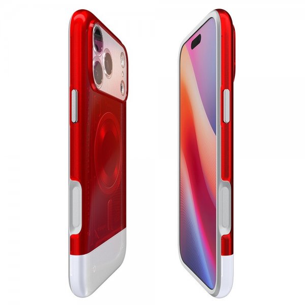 Spigen iPhone 17 Pro Max Skal Classic C1 MagFit Ruby