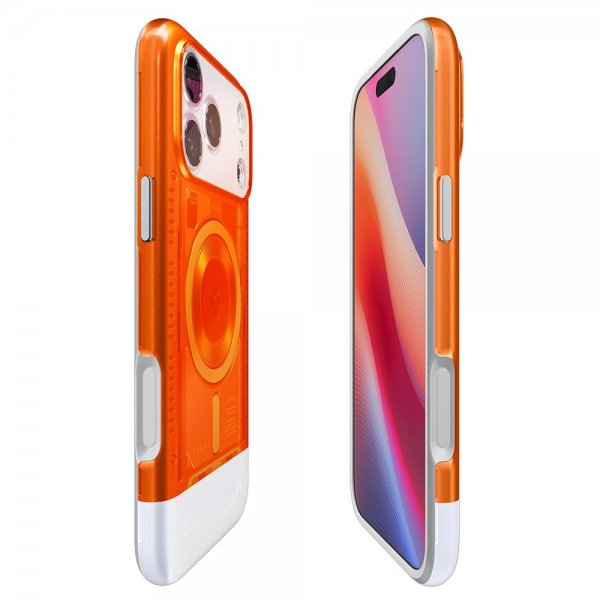Spigen iPhone 17 Pro Max Skal Classic C1 MagFit Tangerine