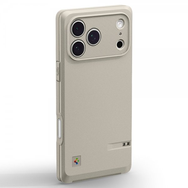 Spigen iPhone 17 Pro Max Skal Classic LS MagFit Stone