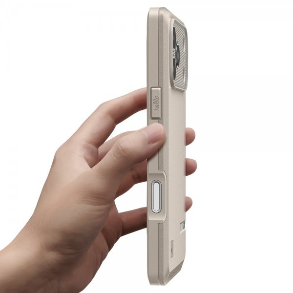 Spigen iPhone 17 Pro Max Skal Classic LS MagFit Stone