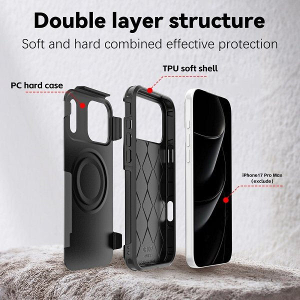 4smarts iPhone 17 Pro Max Skal Defend Case Ultimag Svart