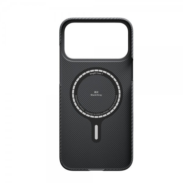 Pitaka iPhone 17 Pro Max Skal Edge Black/Grey Twill