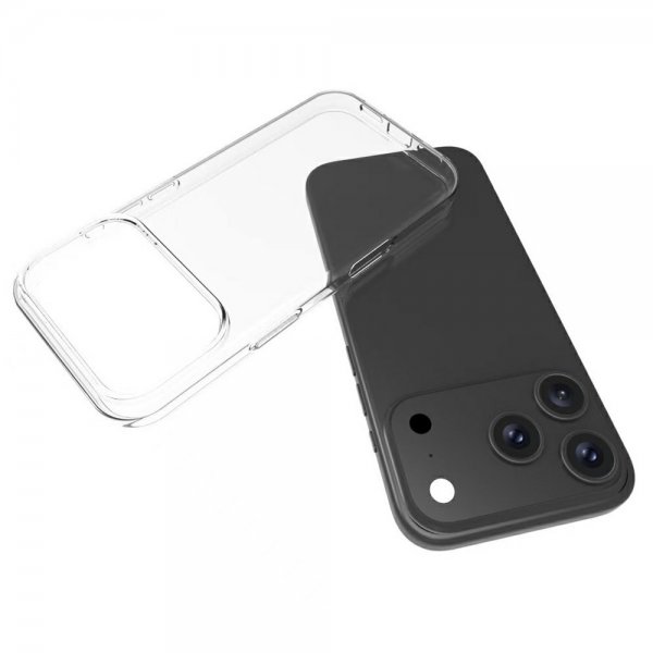 Nordic Covers iPhone 17 Pro Max Skal Feather Series Transparent