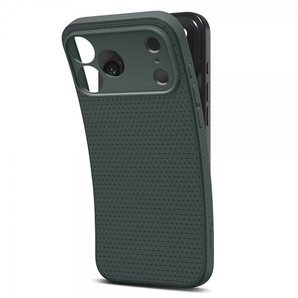 Spigen iPhone 17 Pro Max Skal Liquid Air Abyss Green