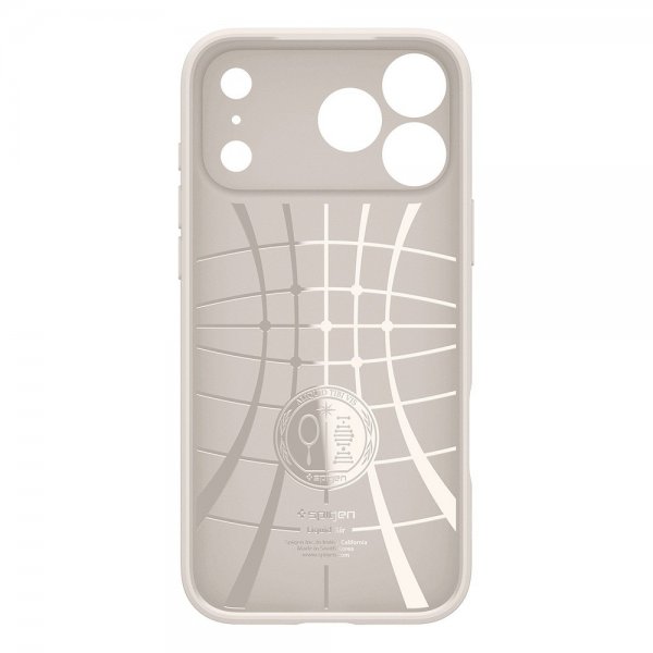 Spigen iPhone 17 Pro Max Skal Liquid Air Natural Titanium