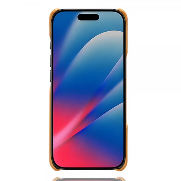iPhone 17 Pro Max Skal med två Kortfack Ljusbrun