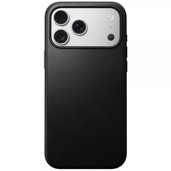 Nomad iPhone 17 Pro Max Skal Modern Leather Case Svart