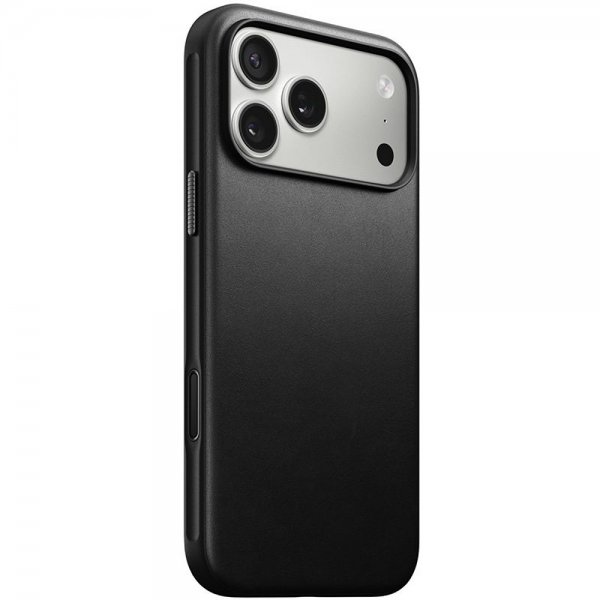 Nomad iPhone 17 Pro Max Skal Modern Leather Case Svart