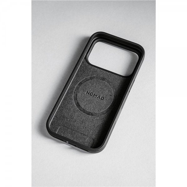Nomad iPhone 17 Pro Max Skal Modern Leather Case Svart