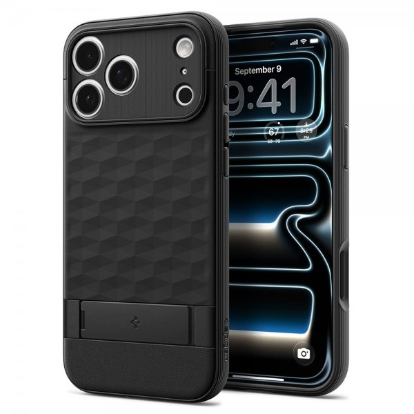 Spigen iPhone 17 Pro Max Skal Parallax S MagFit Matte Black
