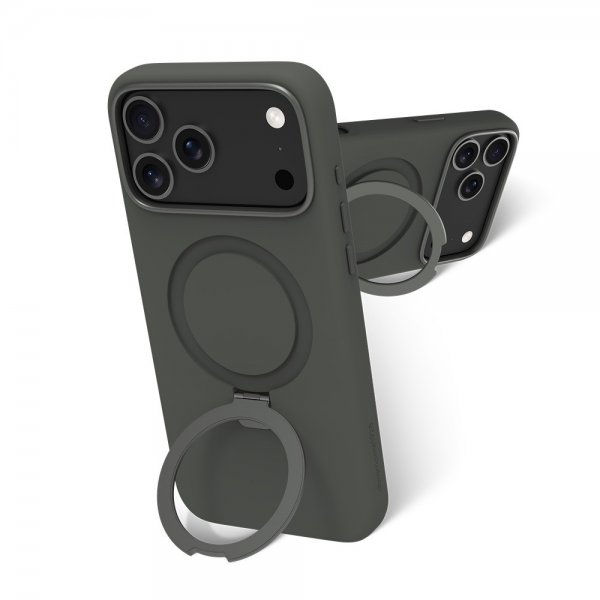 dbramante1928 iPhone 17 Pro Max Skal Roskilde MagSafe Kickstand ICON Forest Shadow