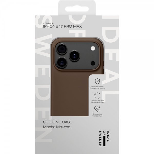 Ideal of Sweden iPhone 17 Pro Max Skal Silicone Case MagSafe Mocha Mousse